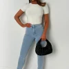 Authentic Chic Light Wash Stretch Skinny Plain Front Jeans