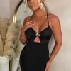 Castaway Queen Black Shell Brooch Dress