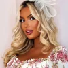 Come Find Me White Fascinator