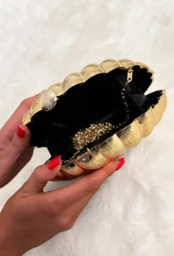 Glowing Sands Gold Hard Shell Bag