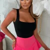 Misbehaving Coral Double Layer Skort