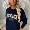 Never Basic Navy Copenhagen Sweatshirt