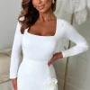 Rosebud White Rose Applique Skirt