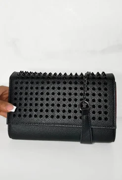 Studded Lover Black Studded Bag