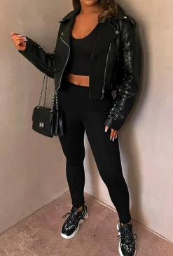 Ultimate Escape Black Ultimate Stretch High Waisted Leggings